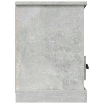 vidaXL TV Cabinet Concrete Grey 100x35x50 cm Engineered Wood