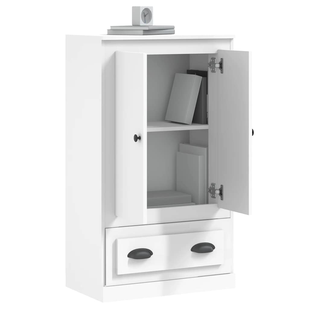 vidaXL Highboard White 60x35,5x103,5 cm Engineered Wood