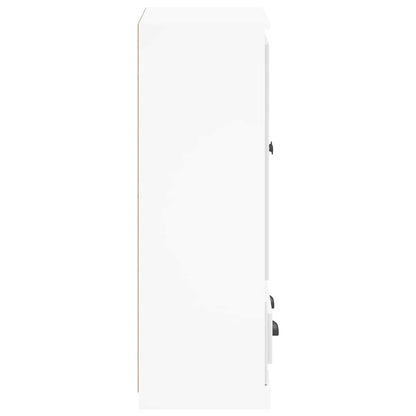 vidaXL Highboard White 60x35,5x103,5 cm Engineered Wood