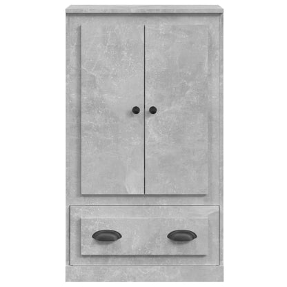 vidaXL Highboard Concrete Grey 60x35.5x103.5 cm Engineered Wood