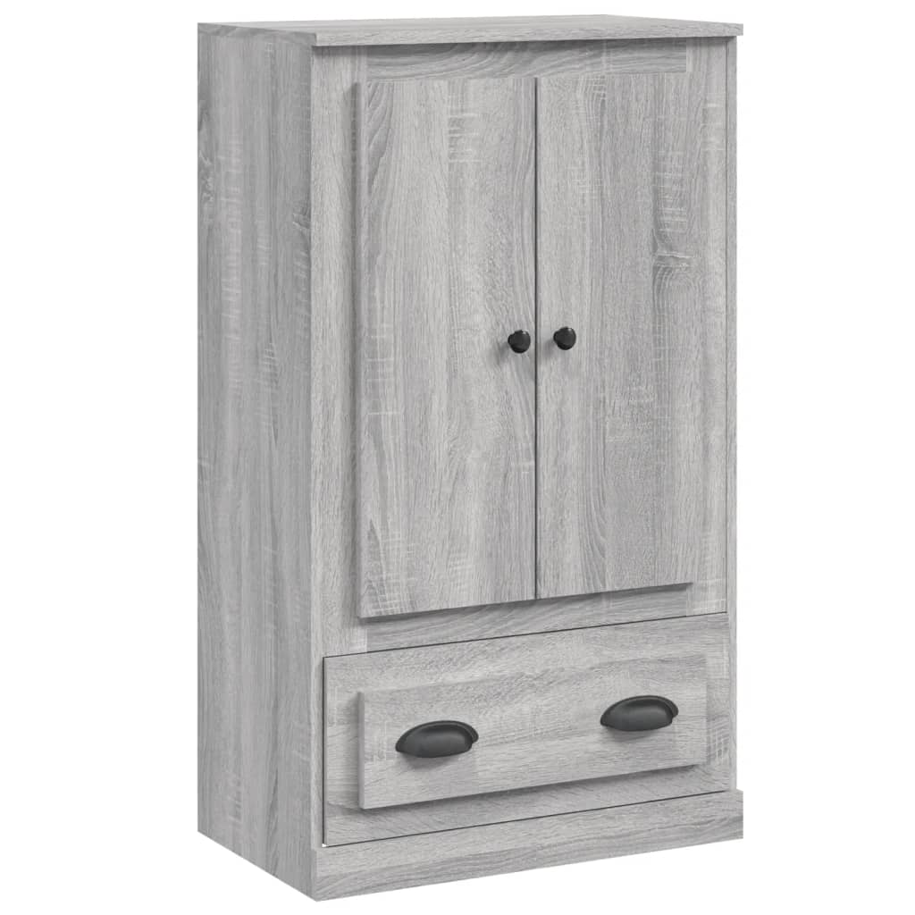 vidaXL Highboard Grey Sonoma 60x35,5x103,5 cm Engineered Wood