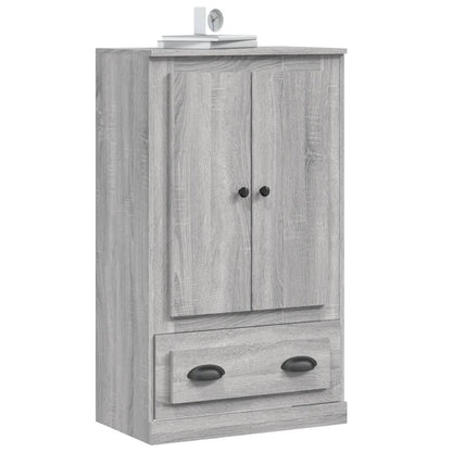 vidaXL Highboard Grey Sonoma 60x35.5x103.5 cm Engineered Wood