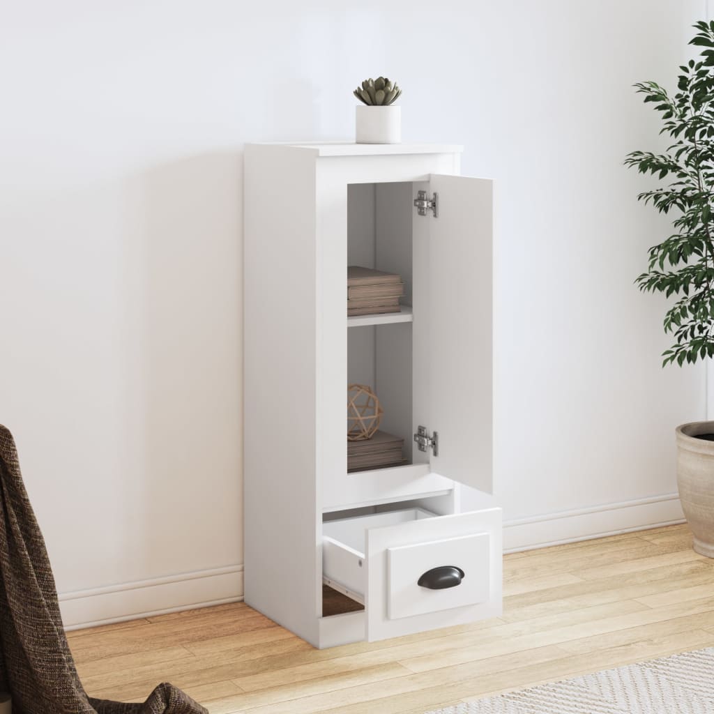 vidaXL Highboard White 36x35,5x103,5 cm Engineered Wood