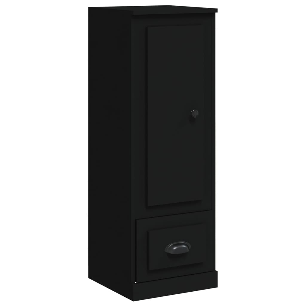 vidaXL Highboard Black 36x35.5x103.5 cm Engineered Wood