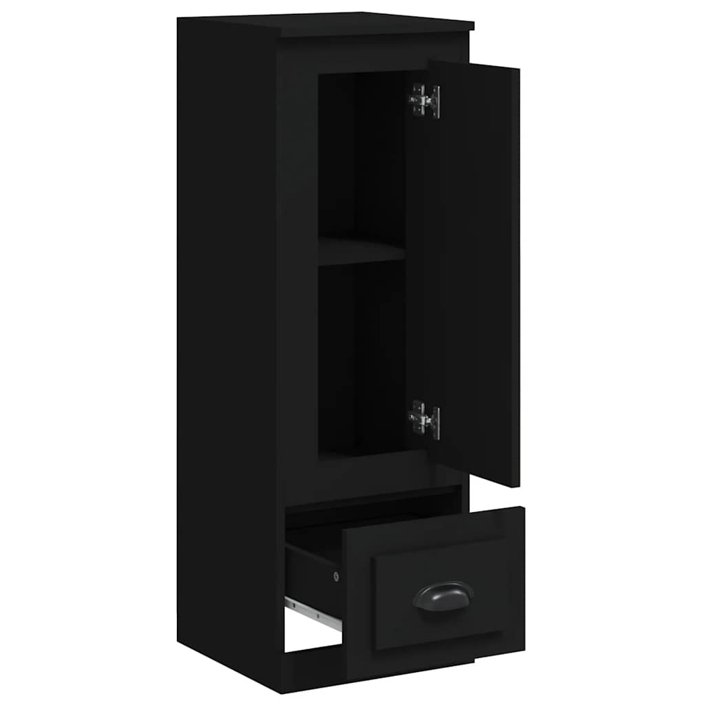 vidaXL Highboard Black 36x35,5x103,5 cm Engineered Wood