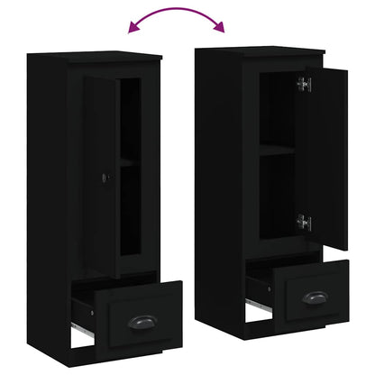 vidaXL Highboard Black 36x35,5x103,5 cm Engineered Wood