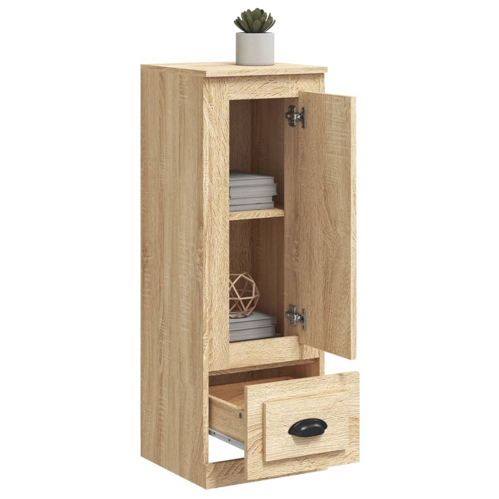 vidaXL Highboard Sonoma Oak 36x35.5x103.5 cm Engineered Wood