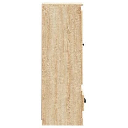 vidaXL Highboard Sonoma Oak 36x35.5x103.5 cm Engineered Wood