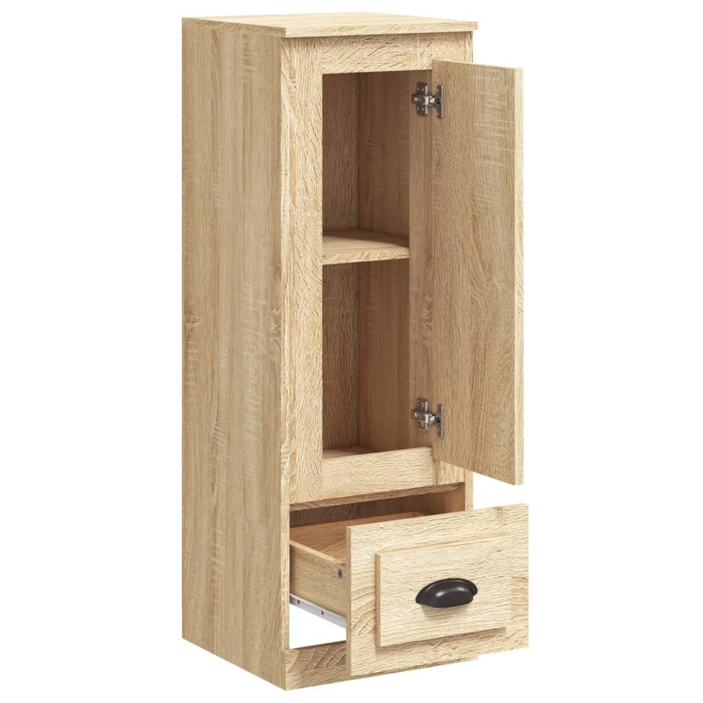 vidaXL Highboard Sonoma Oak 36x35.5x103.5 cm Engineered Wood