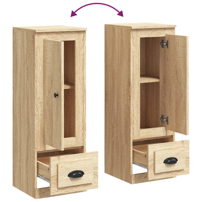 vidaXL Highboard Sonoma Oak 36x35.5x103.5 cm Engineered Wood
