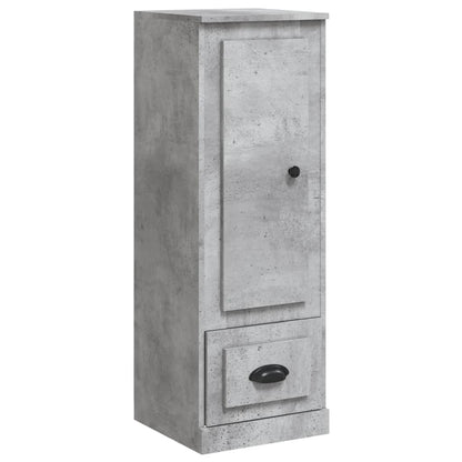 vidaXL Highboard Concrete Grey 36x35,5x103,5 cm Engineered Wood