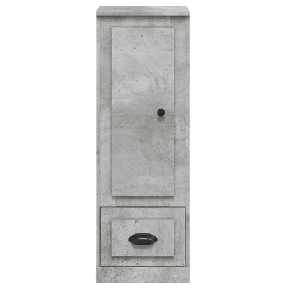 vidaXL Highboard Concrete Grey 36x35,5x103,5 cm Engineered Wood