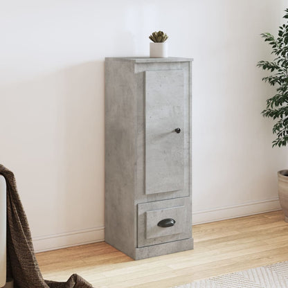 vidaXL Highboard Concrete Grey 36x35,5x103,5 cm Engineered Wood