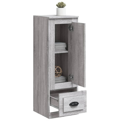 vidaXL Highboard Grey Sonoma 36x35,5x103,5 cm Engineered Wood