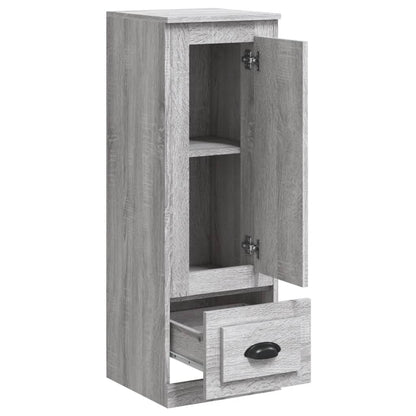 vidaXL Highboard Grey Sonoma 36x35,5x103,5 cm Engineered Wood