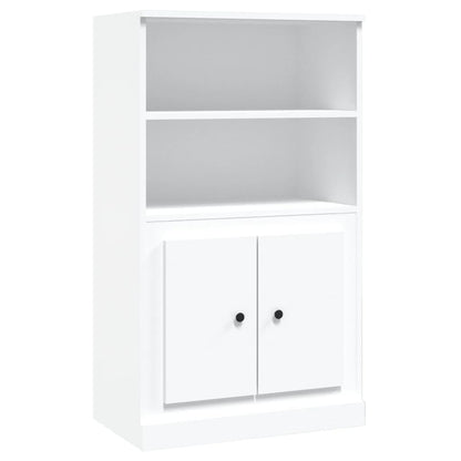 vidaXL Highboard White 60x35,5x103,5 cm Engineered Wood