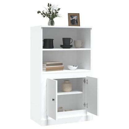 vidaXL Highboard White 60x35,5x103,5 cm Engineered Wood