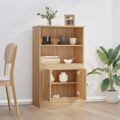 vidaXL Highboard Sonoma Oak 60x35,5x103,5 cm Engineered Wood