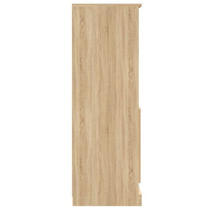 vidaXL Highboard Sonoma Oak 60x35,5x103,5 cm Engineered Wood