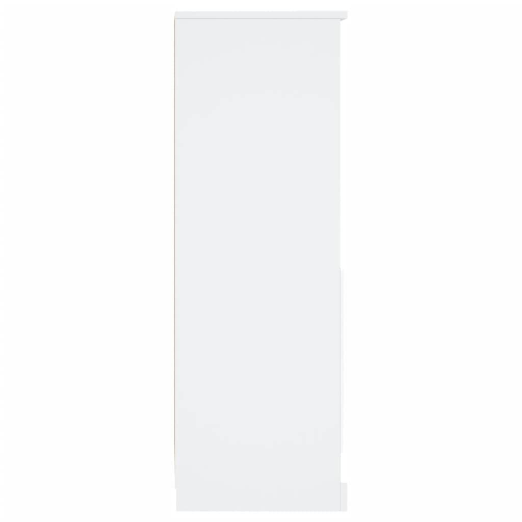 vidaXL Highboard White 36x35.5x103.5 cm Engineered Wood
