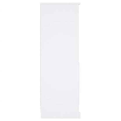 vidaXL Highboard White 36x35.5x103.5 cm Engineered Wood