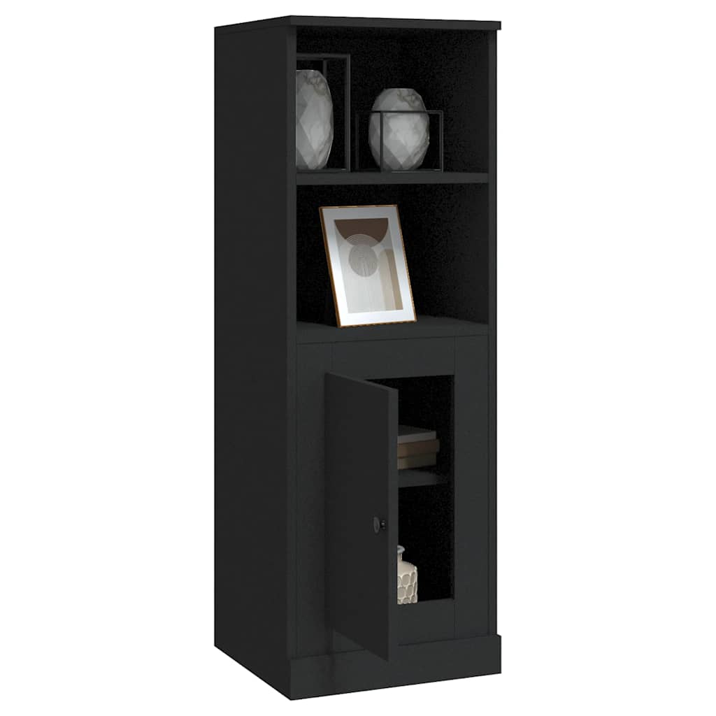 vidaXL Highboard Black 36x35,5x103,5 cm Engineered Wood