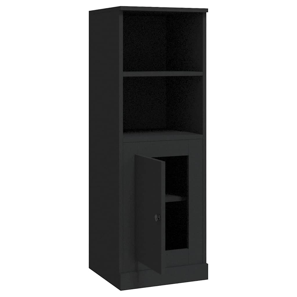 vidaXL Highboard Black 36x35,5x103,5 cm Engineered Wood