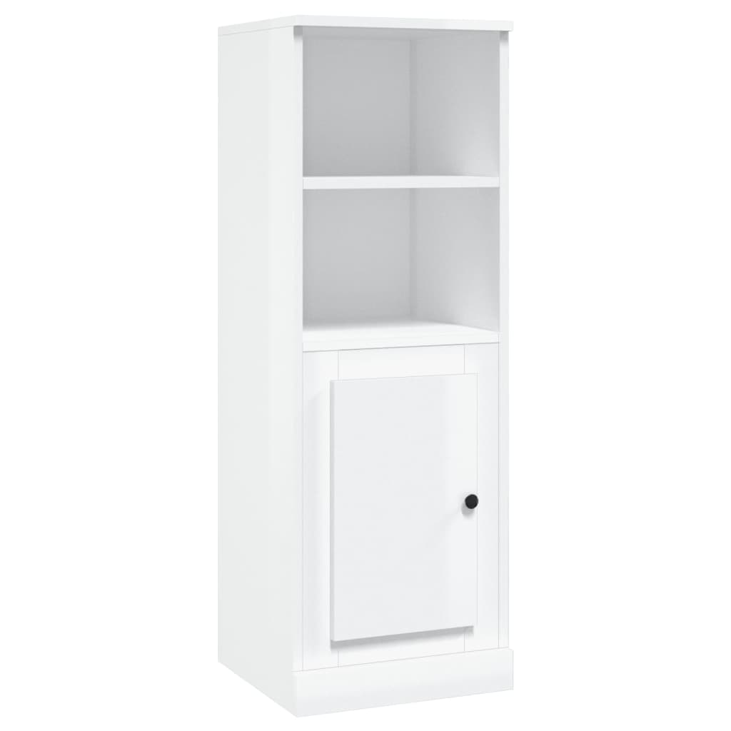 vidaXL Highboard High Gloss White 36x35,5x103,5 cm Engineered Wood