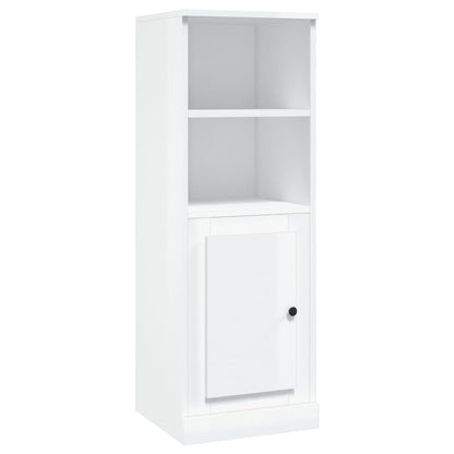 vidaXL Highboard High Gloss White 36x35,5x103,5 cm Engineered Wood