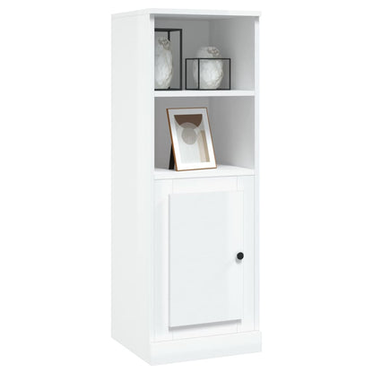 vidaXL Highboard High Gloss White 36x35.5x103.5 cm Engineered Wood