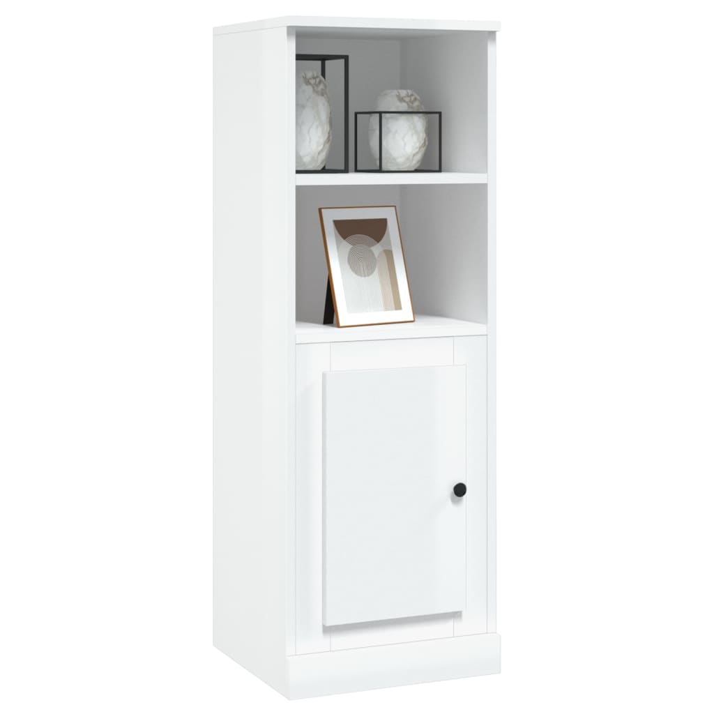 vidaXL Highboard High Gloss White 36x35,5x103,5 cm Engineered Wood