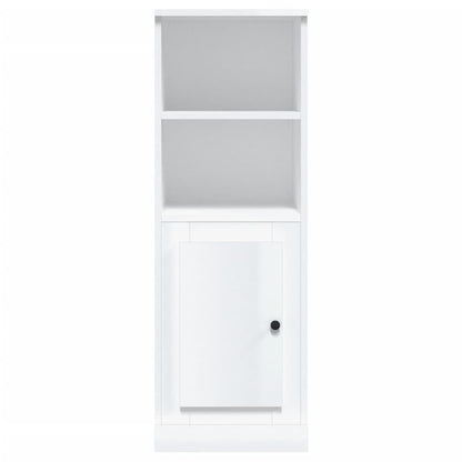 vidaXL Highboard High Gloss White 36x35.5x103.5 cm Engineered Wood