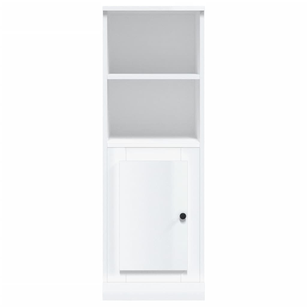 vidaXL Highboard High Gloss White 36x35,5x103,5 cm Engineered Wood