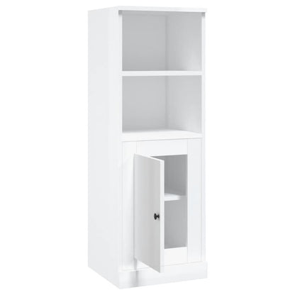 vidaXL Highboard High Gloss White 36x35.5x103.5 cm Engineered Wood