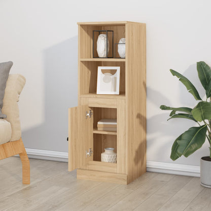 vidaXL Highboard Sonoma Oak 36x35,5x103,5 cm Engineered Wood