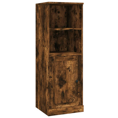 vidaXL Highboard Smoked Oak 36x35,5x103,5 cm Engineered Wood