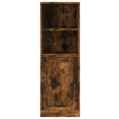 vidaXL Highboard Smoked Oak 36x35,5x103,5 cm Engineered Wood
