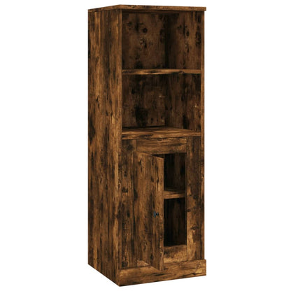 vidaXL Highboard Smoked Oak 36x35,5x103,5 cm Engineered Wood