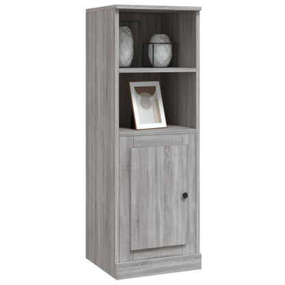 vidaXL Highboard Grey Sonoma 36x35,5x103,5 cm Engineered Wood