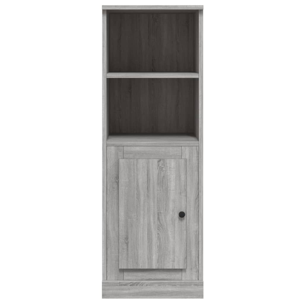 vidaXL Highboard Grey Sonoma 36x35,5x103,5 cm Engineered Wood