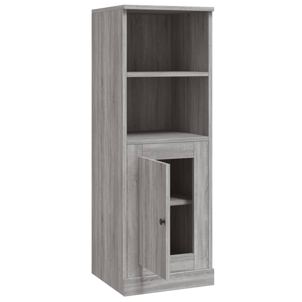 vidaXL Highboard Grey Sonoma 36x35,5x103,5 cm Engineered Wood