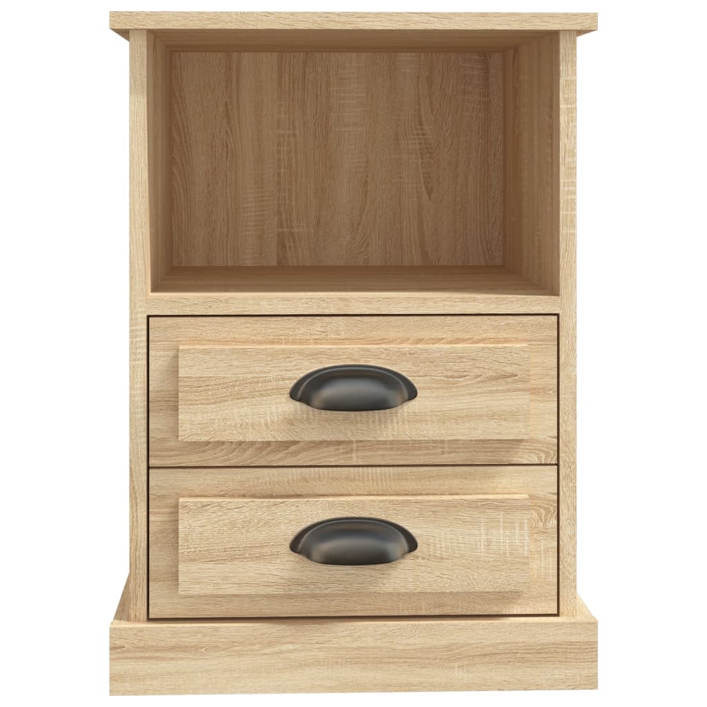 vidaXL Bedside Cabinet Sonoma Oak 43x36x60 cm