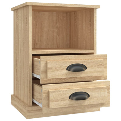 vidaXL Bedside Cabinet Sonoma Oak 43x36x60 cm