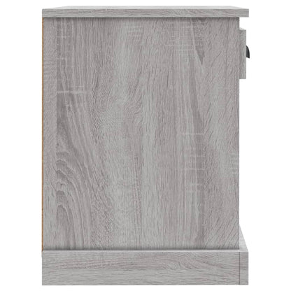 vidaXL Bedside Cabinet Grey Sonoma 43x36x50 cm