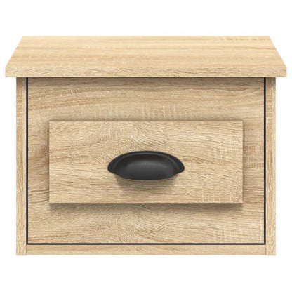 vidaXL Wall-mounted Bedside Cabinets 2 pcs Sonoma Oak 41.5x36x28cm