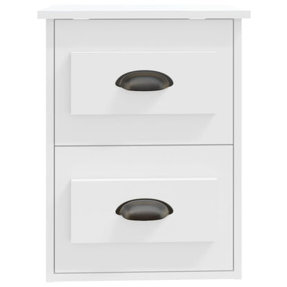 vidaXL Wall-mounted Bedside Cabinets 2 pcs White 41.5x36x53cm