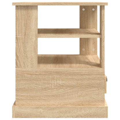vidaXL Side Table Sonoma Oak 50x50x60 cm Engineered Wood