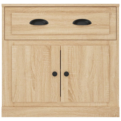 vidaXL Sideboard Sonoma Oak 70x35.5x67.5 cm Engineered Wood