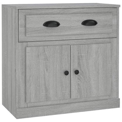 vidaXL Sideboard Grey Sonoma 70x35,5x67,5 cm Engineered Wood
