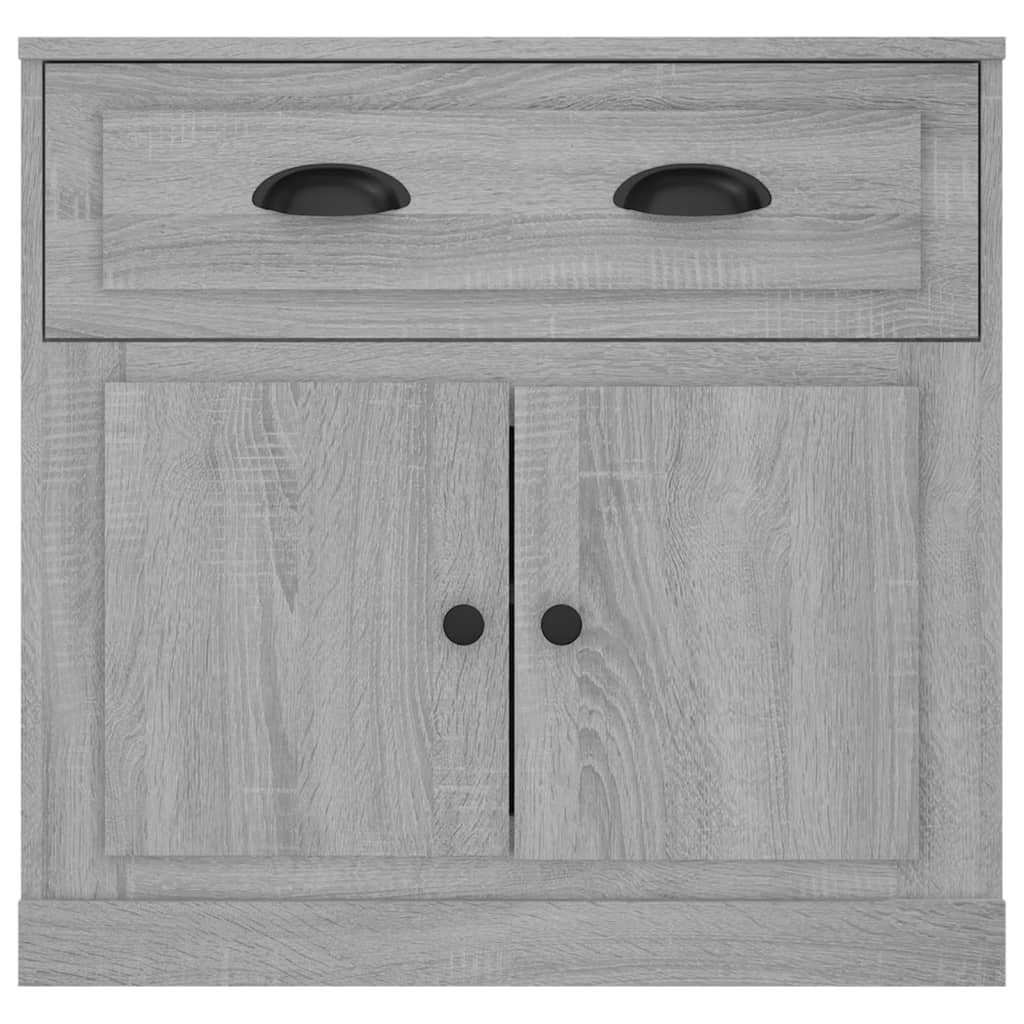 vidaXL Sideboard Grey Sonoma 70x35.5x67.5 cm Engineered Wood